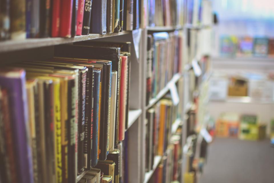 library books NYW89JV2DL